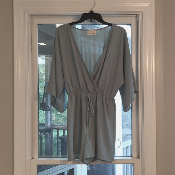 Romper, Dress Up brand, sage green, size M/L - Picture 1 of 4